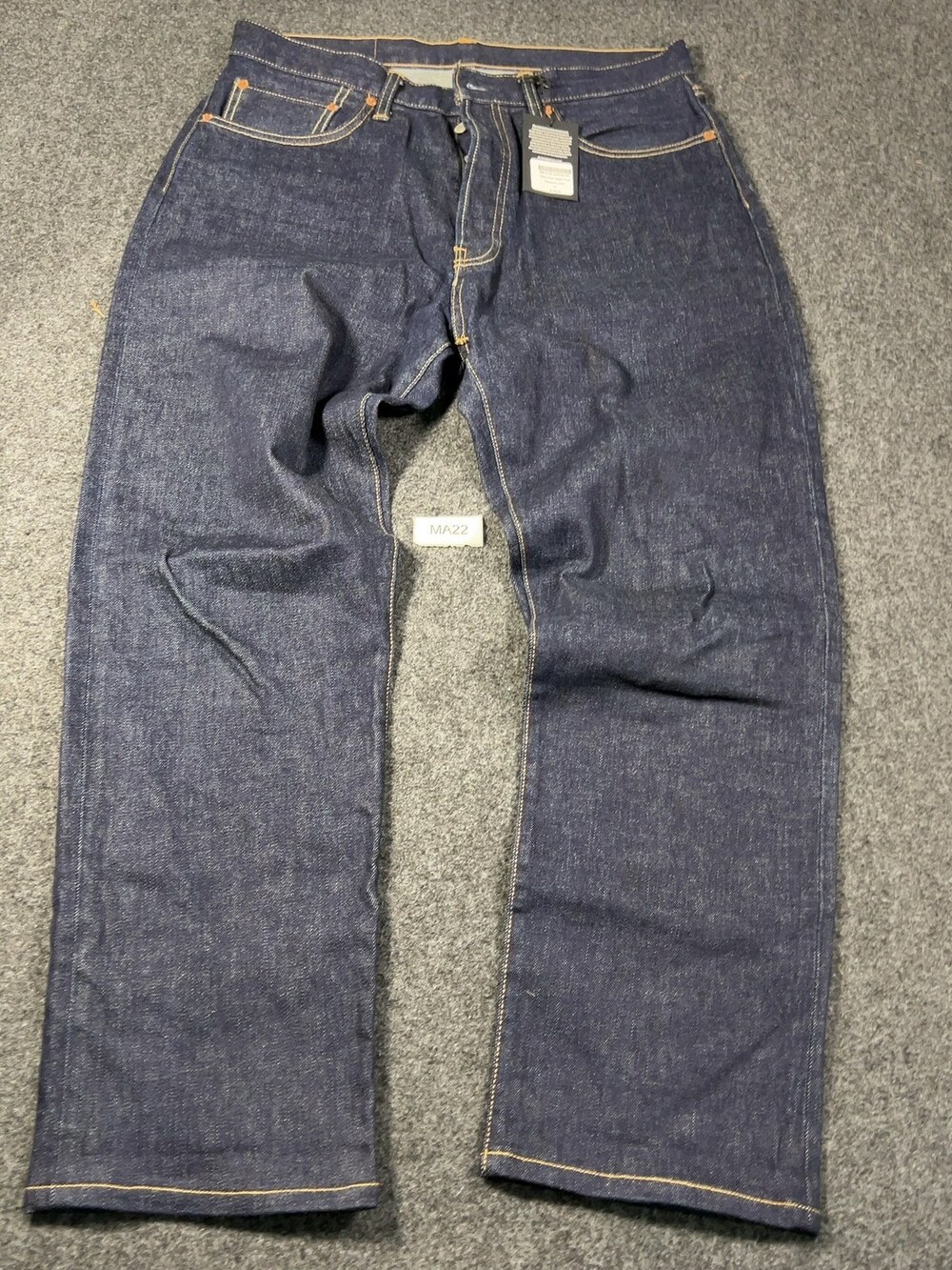 Buck Mason Ford Standard Jean D001 Dark Wash Mens Sz 33 NWI Msrp148 [MA22]